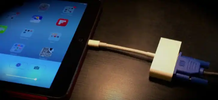Wired Method to Connect iPad to Projector