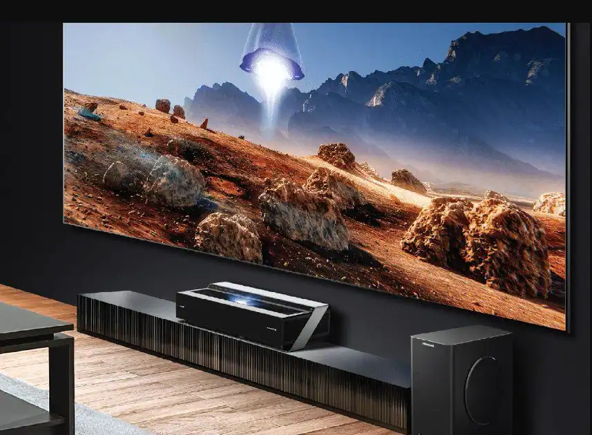 Short throw projector home theater