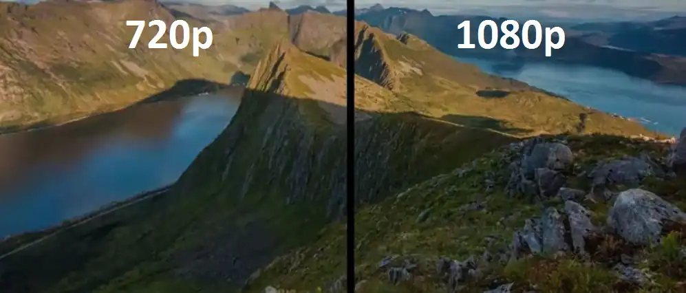 720p vs 1080p - Differences
