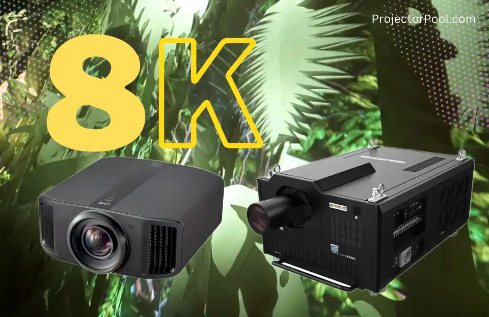 8K Projectors From Different Manufacturers