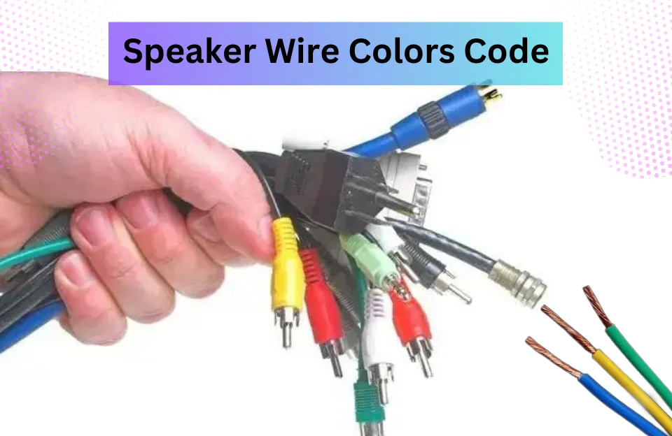 Guide For Speaker Wire Colors Code